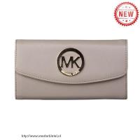 michael kors logo groot grijs portefeuilles Lage Prijzen r3dio993